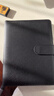 得力（deli）25K100张笔记本子 活页本内页可拆卸皮面本233*178mm 黑色3151 实拍图