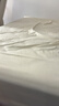 京东京造 悦柔床笠 120g加厚耐用磨毛A类床罩床垫保护套 1.8米床 科技白 实拍图