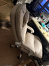 京东京造Z8老板椅真皮椅躺椅 人体工学椅办公椅子电脑椅 头层牛皮 奶咖白 实拍图