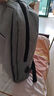 双星双肩包男电脑包背包女16英寸书包初中高中大学生大容量笔记本包 灰色【16英寸标准版】 实拍图