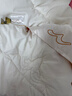 水星家纺被子羊毛被100%澳洲绵羊毛冬被80支全棉可水洗冬季被芯150×210cm 实拍图