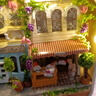 我の屋DIY小屋盒子剧场幸福街角手工制作迷你玩具桌面摆件男女生日礼物 实拍图