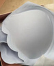 ubras花瓣杯软支撑文胸罩细肩带女士内衣女无钢圈聚拢奶盐蓝-背心XL 实拍图