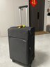 汉客万向轮行李箱旅行箱男女拉杆箱大容量商务箱子密码箱包黑色26英寸 实拍图