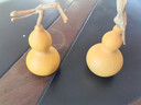 天然葫芦文玩带龙头手捻把玩小精品野生葫芦迷你家居客厅摆件 2个精品级【4-6厘米龙头葫芦】 实拍图