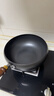京严正宗章丘大肚铁锅老式家用炒菜锅手工锻打无涂层炒锅不粘锅 【三次开锅发货】适用3-8人 28cm 久用无沙眼|送木盖+锅铲+百洁布 实拍图