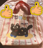 哈乐熊 HA LE BEAR卡通帆布包新款小巧百搭手提袋女学生饭盒袋简约袋子时尚便当袋子 【新款多巴胺】粉色波点猫 实拍图