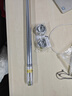 未来式 免打孔不锈钢伸缩杆晾衣杆阳台晾衣架支撑杆门帘杆卫生间挂衣杆 0.7米-1.2米墙距适用 实拍图