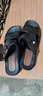 回力休闲凉鞋男款居家拖鞋户外两穿沙滩舒适透气简约HL3338黑45码 实拍图