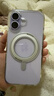 绿联【360°旋转支架|晶薄透亮】适用iPhone17手机壳磁吸支架透明苹果17保护套气囊防摔镜头全包不发黄 实拍图