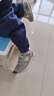 NEW BALANCE0-4岁婴幼童春夏格雷系灰舒适学步鞋996GR 实拍图