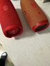 JBL CHARGE5 冲击波五代 便携蓝牙音箱+低音炮 户外防水音响 增强版赛道扬声器 女生礼物 红色 实拍图