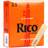 达达里奥（D'Addario）降B调单簧管哨片RICO黑管哨片达达里奥哨片黄盒蓝盒美国原厂瑞口 黑管黄盒2.5号一片 实拍图
