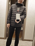 京东京造【air+零压羽绒】轻薄羽绒服男外套冬连帽90鸭绒 曜石黑L 实拍图
