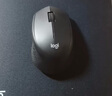 罗技（Logitech）M330无线鼠标轻音鼠标商务办公右手人体工学鼠标轻音电池笔记本电脑鼠标中大手七夕礼物送男友 罗技B330黑色鼠标+办公鼠标垫 实拍图