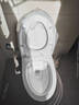 九牧（JOMOO）马桶家用虹吸式暴风大冲力大管径畅排抗菌座圈一级水效抗菌坐便器 【双漩暴风】大管径畅排11368KB 305/300mm 实拍图