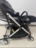 酷贝乐（coballe）婴儿车0-3岁用折叠可坐可躺减震遛娃神器轻便溜娃新生儿宝宝推车 曜石黑(轻巧便携+全罩遮阳) 实拍图