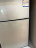 新飞冰箱小型租房用 一级能效冷 藏冷冻两用1-2人家用小冰箱 出租房双门电冰箱办公室两门 25年升级款 38A108 一级能效【经典款】银色 实拍图