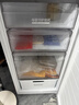 美的（Midea）176L立式家用冰柜风冷无霜变频全冷藏冷冻柜电子控温冷柜一级能效小型冰箱BD/BC-176WEM国家补贴 实拍图