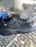 安踏探山丨户外防滑登山鞋男徒步鞋防泼水耐磨透气运动鞋男越野跑鞋 【革面防泼水】基础黑-4 42 (男8.5) 实拍图