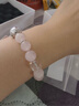 ZEGL明星同款设计师小彩石粉水晶手串手链 10mm 轻奢送闺蜜生日礼物 实拍图