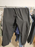 班尼路（Baleno）裤子男夏季运动冰丝高街美式潮流垂感青少年休闲黑色纯色速干裤 实拍图