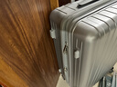 爱华仕行李箱男拉杆箱女大容量旅行箱24英寸万向轮可扩展箱6182磨砂灰色 实拍图