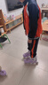 斯威（SWAY）轮滑鞋儿童溜冰鞋男女童初学套装中小学滑轮滑冰旱冰鞋成人直排轮 莫紫八轮全闪+头盔护具+一体支架 L (适合12岁-成人)平时鞋码36-41 实拍图