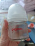 贝亲【新生儿第一个奶瓶】玻璃奶瓶宽口径奶瓶80ml SS号奶嘴 0月+ 实拍图
