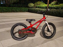 优贝（RoyalBaby）儿童自行车男女镁合金单车 月亮系列4-7岁 宇航员16寸 红色 实拍图