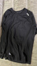 悠途（UTO）美利奴羊毛速干衣男运动长袖t恤户外跑步登山徒步 经典黑 XL 实拍图