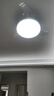 美的（Midea）风扇灯一体餐厅吊扇灯led卧室隐形扇叶三防护眼灯具熟睡风包安装 实拍图