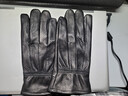 啄木鸟（TUCANO）真皮手套男冬季骑行开车触屏羊皮手套防泼水户外保暖防寒加绒手套 实拍图