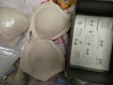 素肌良品猫耳杯外扩女士内衣女平胸小胸聚拢显大无痕内衣漫画胸加厚文胸罩 实拍图