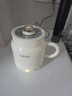 JIEXG养生壶 热牛奶杯 养生杯 煮茶花茶银耳静音 热牛奶神器烧水壶办公室烧水杯 热奶杯 0.8L 【带滤网】多功能炖煮 实拍图
