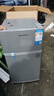 华宝小冰箱小型家用出租房用冷藏冷冻两用一级能效节能省电迷你宿舍寝室办公室二门电冰箱 【一级能效】76L银色【三天不到一度电】 实拍图