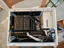 先马（SAMA）趣造3 Type-C白色 桌面便携手提式Matx小机箱 四面网孔/5风扇位/≤160mm散热/350mm显卡/ATX电源 实拍图
