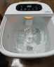 美的（Midea）泡脚桶杀菌足浴盆加热暖脚自动按摩保暖洗脚盆熏蒸暖泡喷淋生日礼物送男女友长辈 ZL310温泉桶 实拍图