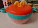 COOKSS婴儿辅食碗恒温注水保温碗316不锈钢宝宝婴幼儿吃饭儿童餐具橙色 实拍图