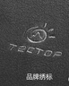 探拓（TECTOP）抓绒衣 户外加厚保暖男抓绒衣纯色立领半开衫柔软舒适抓绒衣 MZRY033 男款灰色 M 实拍图