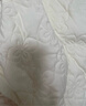 洁丽雅（Grace）A类全棉床笠单件 纯棉床套罩床垫保护套全包床笠 奶白150*200cm 实拍图