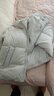 森马（Semir）轻松羽绒|羽绒服男三防外套发热保暖面包服冬2025新款抗静电 【三防科技】晨灰（白鸭绒）20154 M 实拍图