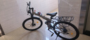 凤凰（Phoenix） 凤凰自行车可折叠山地车路虎男士成年人变速女式越野公路单车 条轮消灰/折叠双避震/全竞速轴承 26寸24速【参考：158-188cm】 实拍图