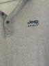 JEEP SPIRIT吉普T恤男夏季短袖男士polo打底衫翻领商务休闲衣服 花灰色 3XL 实拍图