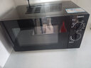 格兰仕（Galanz）微波炉烤箱一体机 平板式不锈钢内胆23升大容量家用光波炉机械旋钮操作简单G80F23SP-M8(S0) 实拍图