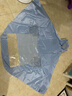 雨衣电动车单人双人雨披摩托车防暴雨面罩加大加厚成人男女士雨披 单人2.0米宽可视 浅蓝色 实拍图