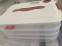 京东京造 饺子冰箱收纳盒 食品接触级包水饺馄饨冷冻收纳盒 （四层一盖） 实拍图