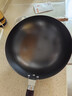 苏泊尔（SUPOR）炒锅圆底铁锅无涂层炒菜锅家用爆炒锅老式熟铁锅防穿孔燃气明火用 【小家庭选择】2-3人适用 30cm 实拍图