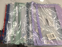 得力(deli)A4文件袋拉链袋办公资料袋票据收纳袋拉边袋学生科目分类袋试卷收纳 10只装27040 实拍图