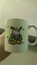 马克杯高颜值ins风陶瓷杯卡通咖啡杯办公室家用早餐喝水杯子可爱 飞机小狗陶瓷杯 实拍图
